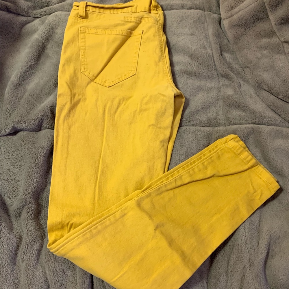 Canary Yellow Pants